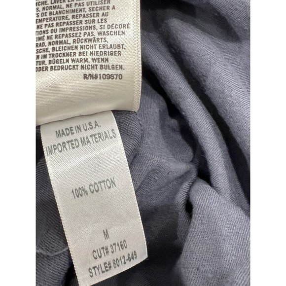 CITIZENS OF HUMANITY ESMAY T-SHIRT DISTRESSED TEE TOP GRAY - Picture 3 of 10